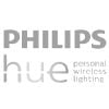 Logo philips hue grigio chiaro